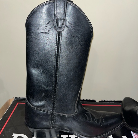 Double H Mens Boots Sz 7 Leather Work Western Boots 3219 - Picture 6 of 11